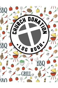 Church Donation Log Book