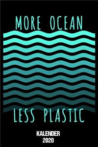 Kalender 2020 More Ocean Less Plastic