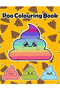 Poo Colouring Book