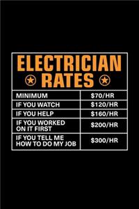 Electrician Rates