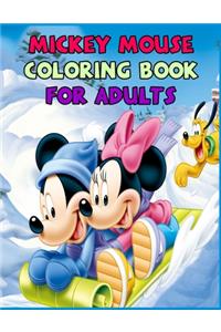 Mickey Mouse Coloring Book For Adults