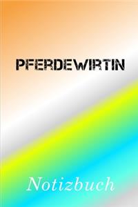 Pferdewirtin Notizbuch