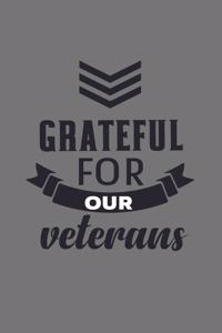 Grateful for our Veterans