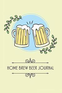 Home Brew Beer Journal
