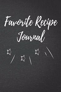 Favorite Recipe Journal