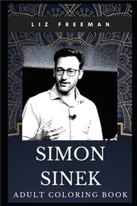 Simon Sinek Adult Coloring Book