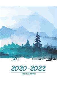 2020-2022 three year planner