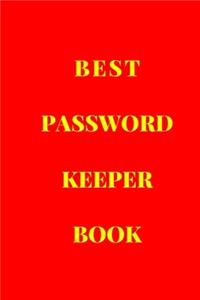Best Password Keeper Book