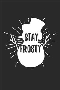 Merry Christmas snowman frosty