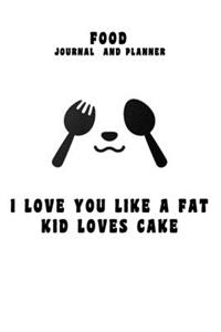 kitchen Notebook Food planner 