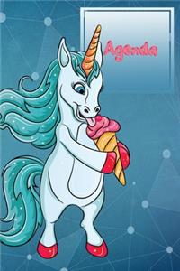 Agenda Semainier Universel Licorne