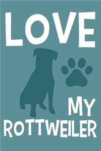 Love My Rottweiler