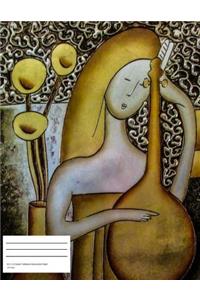 Guitar Tablature Manuscript Paper - 200 Page Book 8.5 x 11 - Guitar Tab Notebook