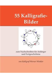 55 Kalligrafie-Bilder
