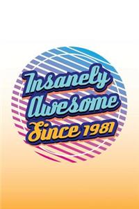Insanely Awesome Since 1981