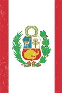 Peru Flag Journal