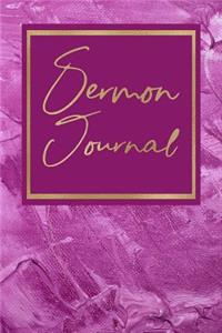 Sermon Notes Journal