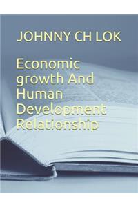 Economic growth And Human Development Relationship