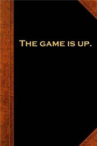 2019 Daily Planner Shakespeare Quote The Game Is Up 384 Pages