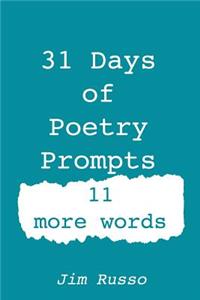 31 Days of Poetry Prompts