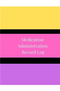 Medication Administration Record Log