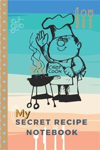 My secret recipe notebook