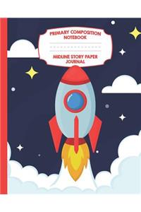 Primary Composition Notebook Midline Story Paper Journal