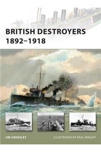 British Destroyers 1892-1918