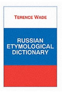 Russian Etymological Dictionary