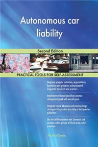 Autonomous car liability Second Edition