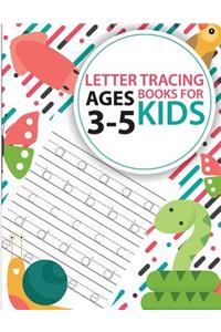 Letter Tracing Books for Kids ages 3-5