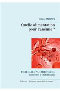 Quelle alimentation pour l'anémie ?