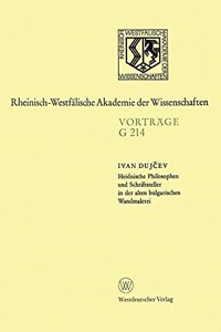 Heidnische Philosophen und Schriftsteller in der alten bulgarischen Wandmalerei: 212. Sitzung am 21. April 1976 in Düsseldorf