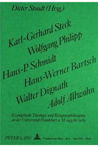 Karl-Gerhard Steck, Wolfgang Philipp, Hans-P. Schmidt, Hans-Werner Bartsch, Walter Dignath, Adolf Allwohn