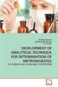 Development of Analytical Technique for Determination of Metronidazole