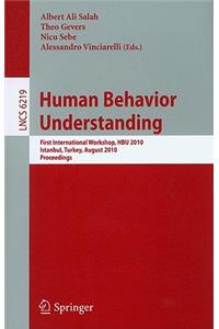 Human Behavior Understanding