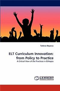 ELT Curriculum Innovation