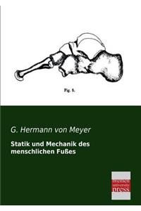 Statik Und Mechanik Des Menschlichen Fusses