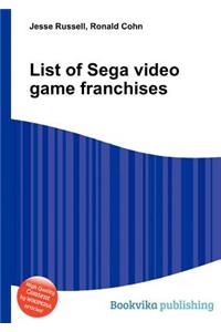 List of Sega Video Game Franchises