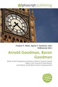 Arnold Goodman, Baron Goodman