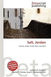 Salt, Jordan