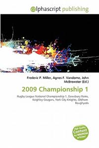 2009 Championship 1