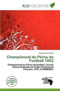 Championnat Du P Rou de Football 1952