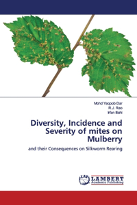 Diversity, Incidence and Severity of mites on Mulberry