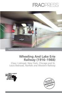 Wheeling and Lake Erie Railway (1916-1988)