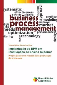 Implantação do BPM em Instituições de Ensino Superior