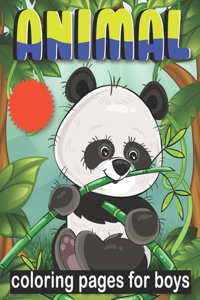 Animal coloring pages For Boys