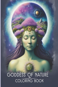 Goddess of Nature Coloring Book