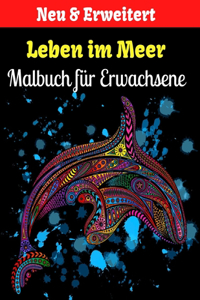 Leben im Meer Malbuch für Erwachsene