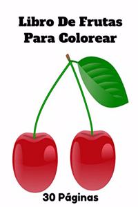 Libro De Frutas Para Colorear